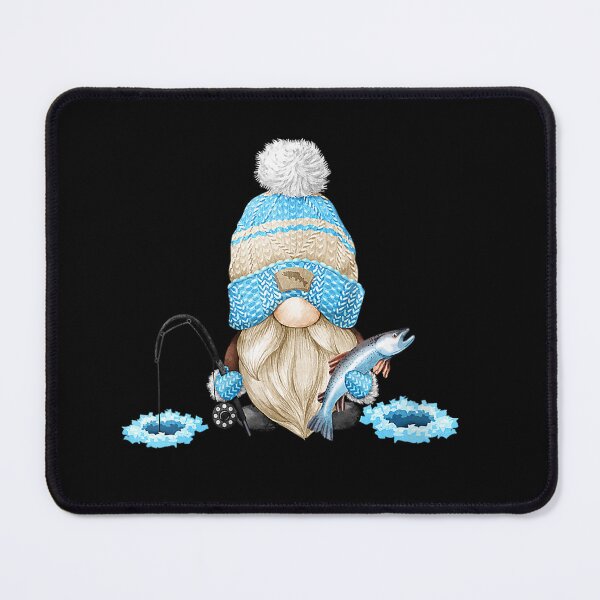 Item preview, Funny Ice Fishing Gnome - Winter Angler Christmas Gift designed and sold by humex.