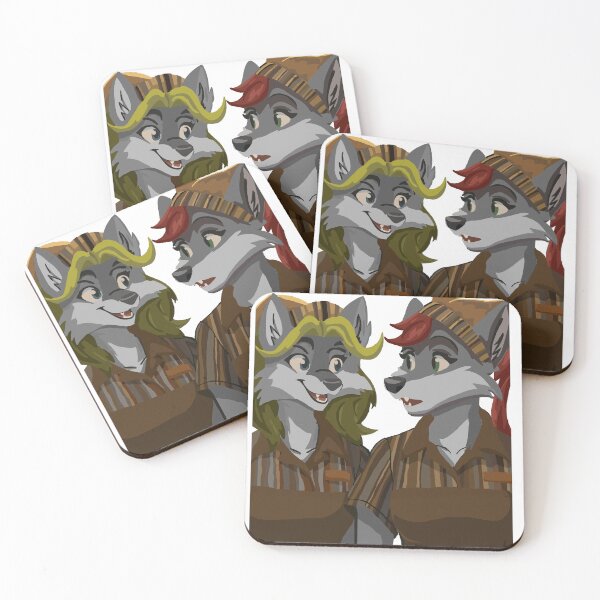 Item preview, Fast Food Counter Worker Wolf Women designed and sold by KlakkDrawsStuff.