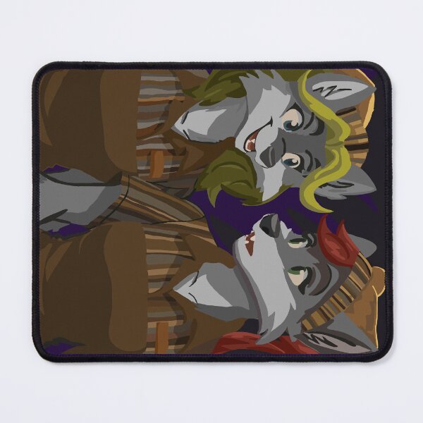 Item preview, Fast Food Counter Worker Wolf Women designed and sold by KlakkDrawsStuff.