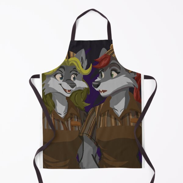 Item preview, Fast Food Counter Worker Wolf Women designed and sold by KlakkDrawsStuff.