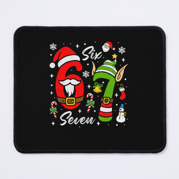 Item preview, Funny Six Seven Christmas Holiday Elf Santa designed and sold by barrycantre11.