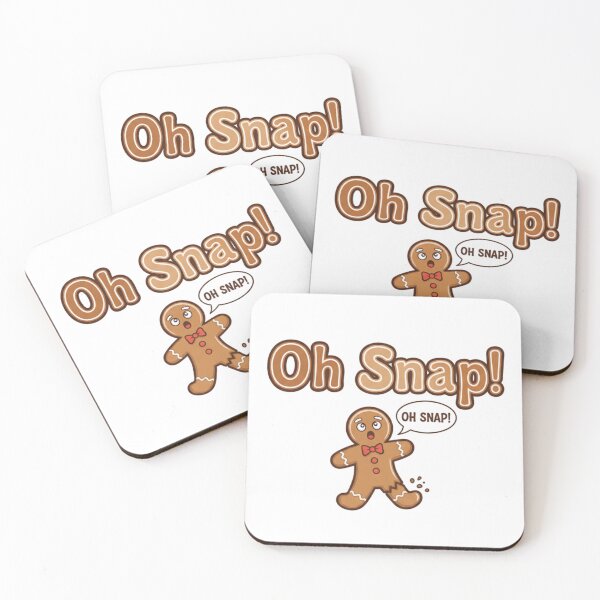 Item preview, Oh Snap Gingerbread Man - Funny Christmas Cookie Pun Ugly Sweater Style designed and sold by Best-shirt ⭐⭐⭐⭐⭐.