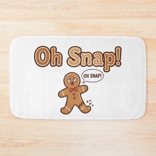 Item preview, Oh Snap Gingerbread Man - Funny Christmas Cookie Pun Ugly Sweater Style designed and sold by Best-shirt ⭐⭐⭐⭐⭐.