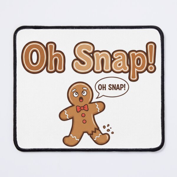 Item preview, Oh Snap Gingerbread Man - Funny Christmas Cookie Pun Ugly Sweater Style designed and sold by Best-shirt ⭐⭐⭐⭐⭐.