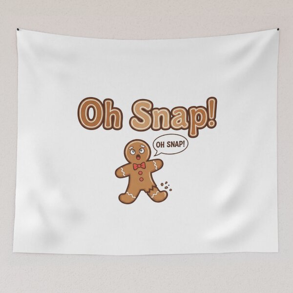 Item preview, Oh Snap Gingerbread Man - Funny Christmas Cookie Pun Ugly Sweater Style designed and sold by Best-shirt ⭐⭐⭐⭐⭐.