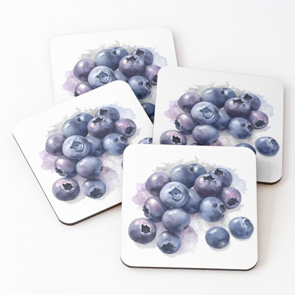 Item preview, Blueberries, Fresh Berry Illustration designed and sold by Moodune.