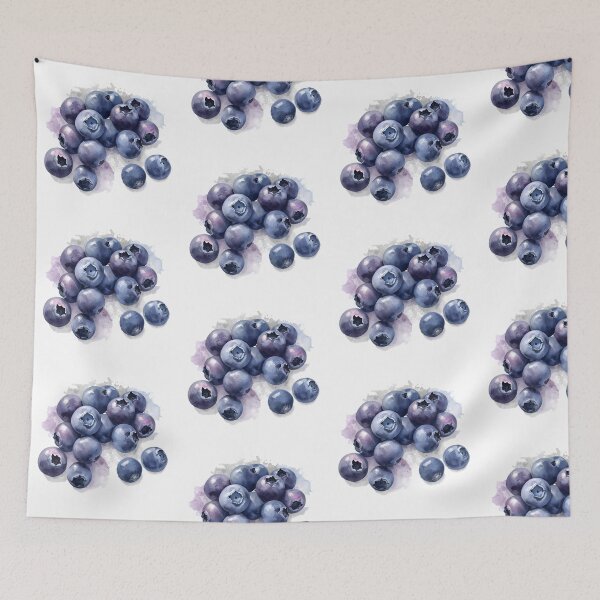 Item preview, Blueberries, Fresh Berry Illustration designed and sold by Moodune.