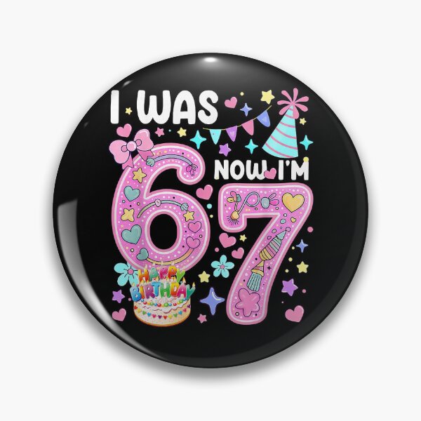 Item preview, Cute Birthday Seven Celebration Kids Colorful  designed and sold by barrycantre11.