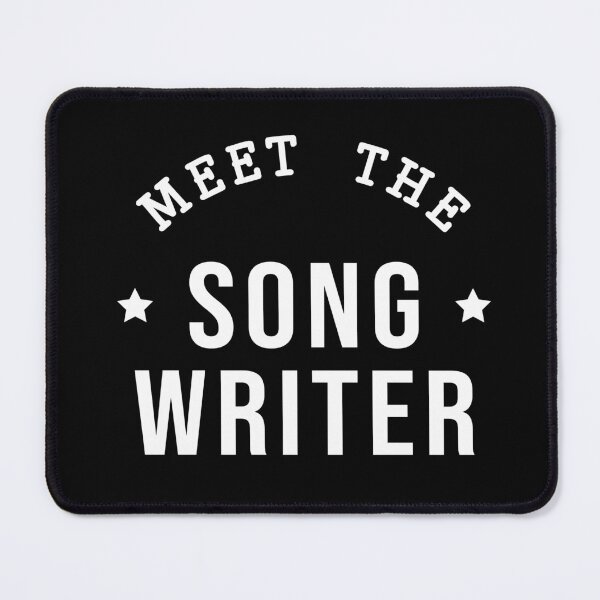 Item preview, Meet the Song writer white text designed and sold by DanceDeck.