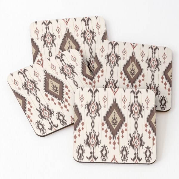 Item preview, Lamp brown ikat designed and sold by Muemai88.