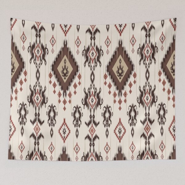 Item preview, Lamp brown ikat designed and sold by Muemai88.