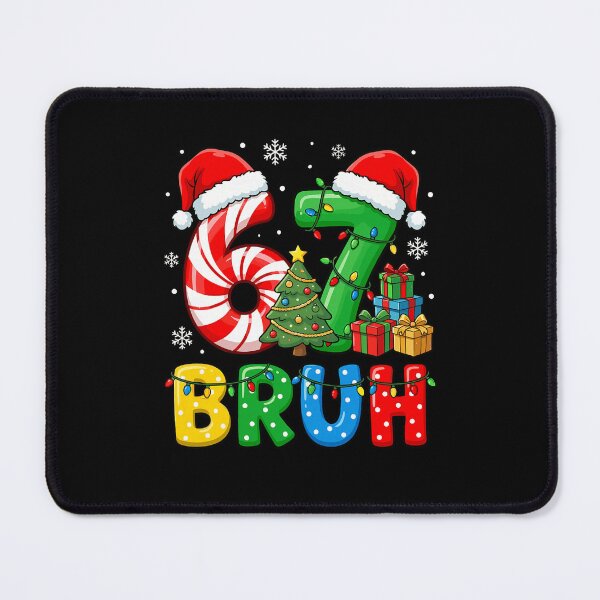 Item preview, Funny Six Seven Bruh Christmas Pajamas designed and sold by barrycantre11.