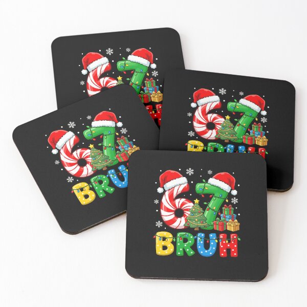 Item preview, Funny Six Seven Bruh Christmas Pajamas  designed and sold by barrycantre11.