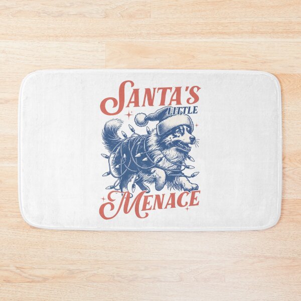 Item preview, Australian Shepherd Christmas - Aussie Shepherd designed and sold by sapnaela.
