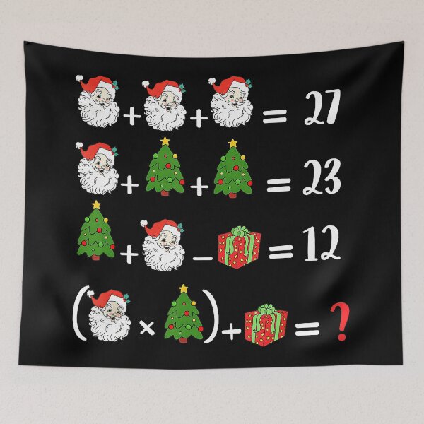Item preview, Funny 67 Six Seven Santa Tree Math Teacher Christmas Xmas  designed and sold by JEFDodsonArt.