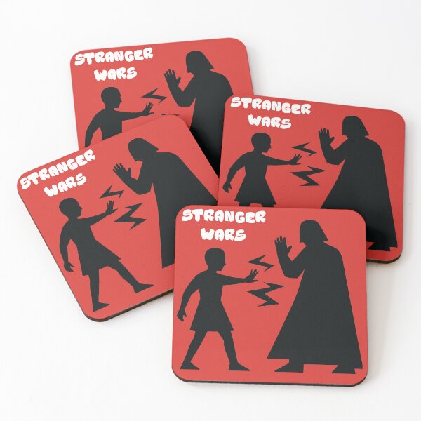 Item preview, Telekinetic Duel – Minimalist Silhouette Battle Art designed and sold by GOLDENLIONPERU.