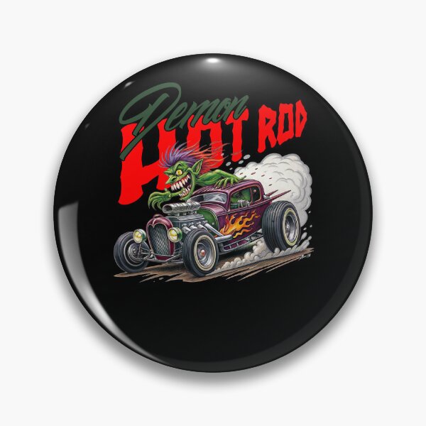 Item preview, Rat Fink Demon Hot Rod designed and sold by RDVault.
