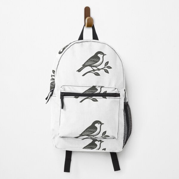 Item preview, Minimalist Bird on Branch Illustration designed and sold by Byarasstudio.