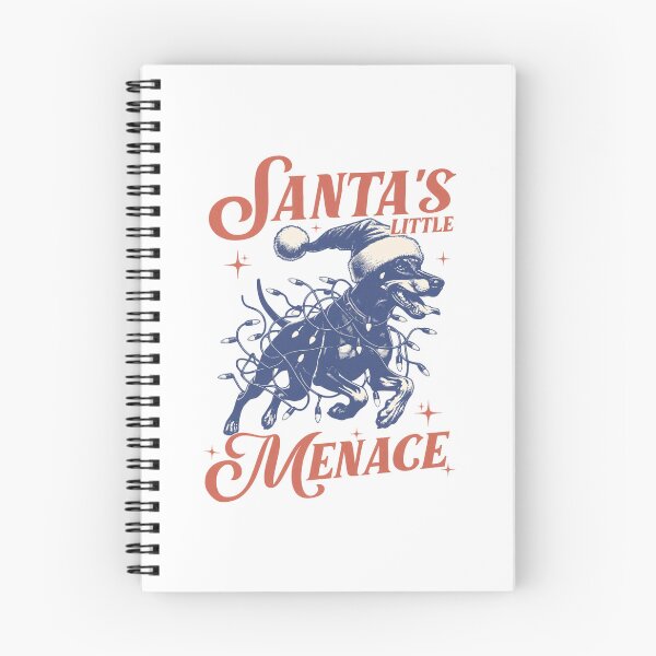 Item preview, Doberman Christmas - Santas Little Menace - Vintage Christmas - Doberman Mom designed and sold by sapnaela.
