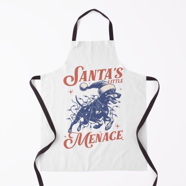 Item preview, Doberman Christmas - Santas Little Menace - Vintage Christmas - Doberman Mom designed and sold by sapnaela.