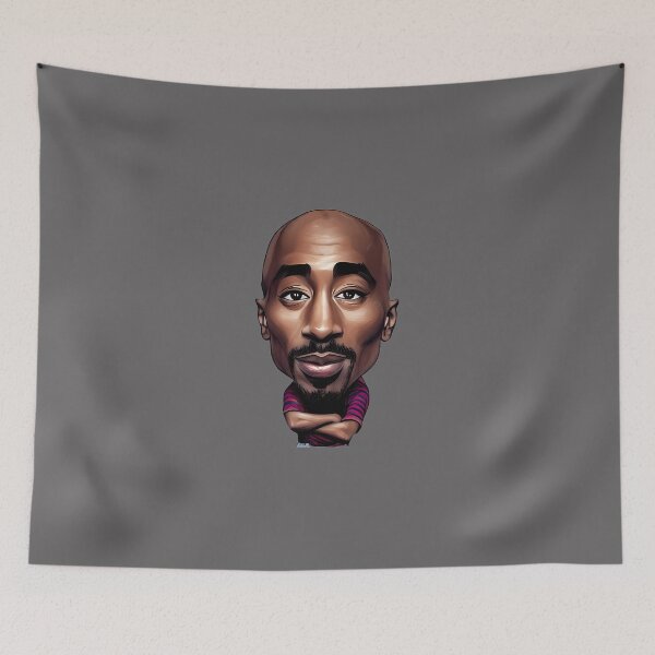 Item preview, MOST INFLUENTIAL RAPPER OF ALL TIME MAKAVELI CARICATURE designed and sold by DamiendFlynn.