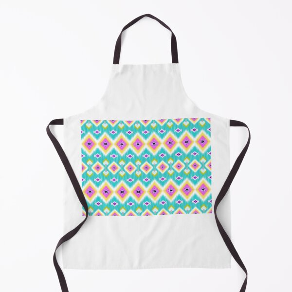 Item preview, ikat style bright colored flowers designed and sold by Muemai88.