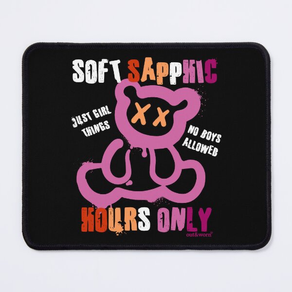 Item preview, Soft Sapphic Hours Only - Lesbian Design designed and sold by outandworn.