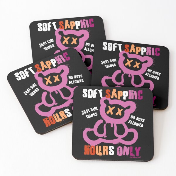 Item preview, Soft Sapphic Hours Only - Lesbian Design designed and sold by outandworn.
