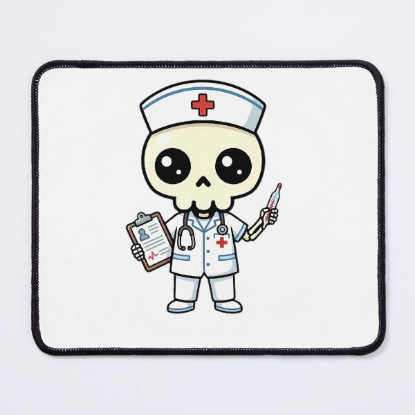 Item preview, Nurse Boonis Skeleton designed and sold by Boonis Skeleton.