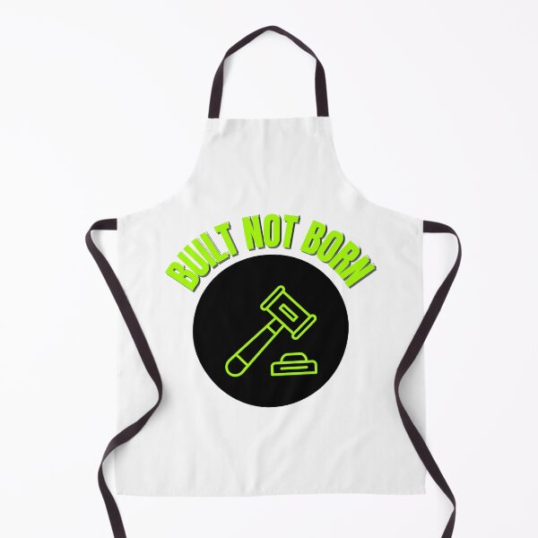 Item preview, Built Not Born – Motivational Hammer Logo | Minimal Streetwear Design designed and sold by Hayir Design.