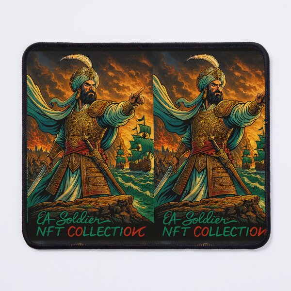 Item preview, Tariq ibn Ziyad The Commander Who Burned His Ships, EA Soldier NFT Collection, Commanders Generals Series designed and sold by EASNFTCOL.