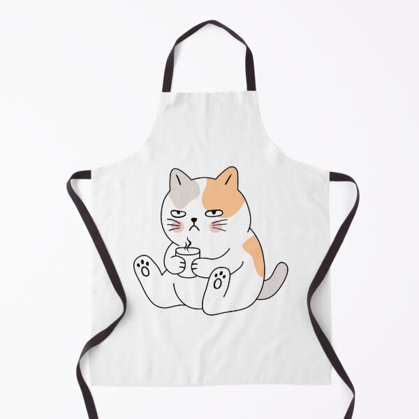Item preview, Cute Grumpy Cat Coffee Cartoon Funny Design designed and sold by Nattaporn.