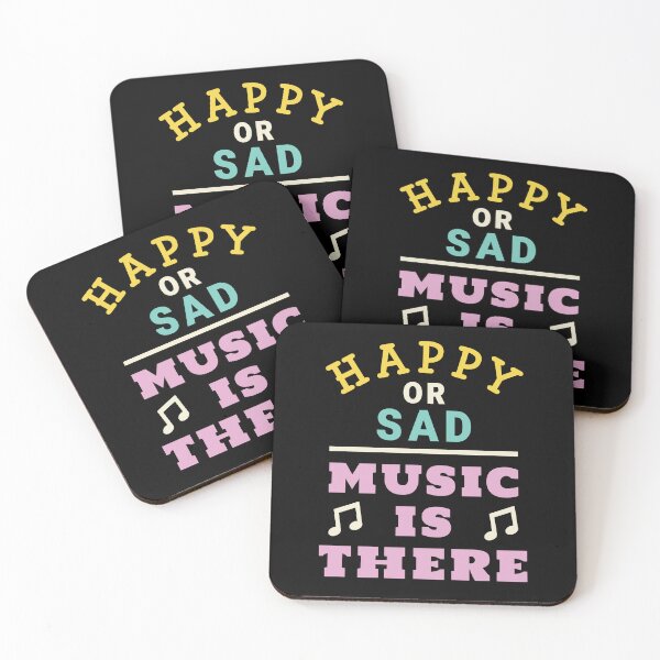 Item preview, Happy or sad Music is there colorful designed and sold by DanceDeck.