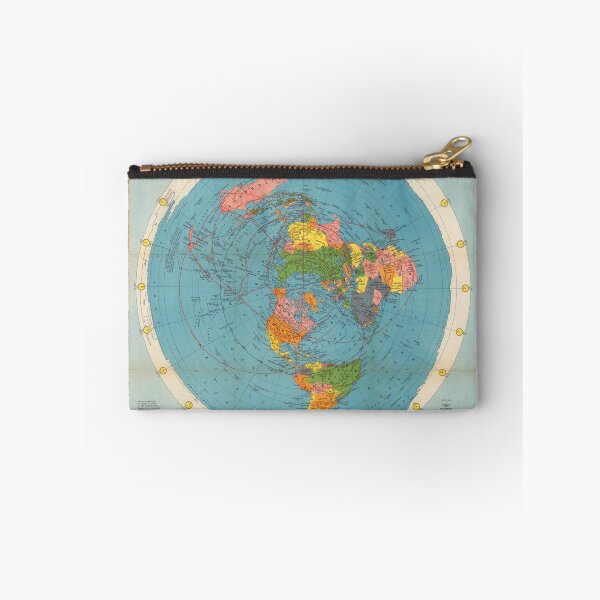 Item preview, Air Age Map of the World. A Polar Projection - AUSTRALIA AND THE FAR EAST designed and sold by isopsephism.