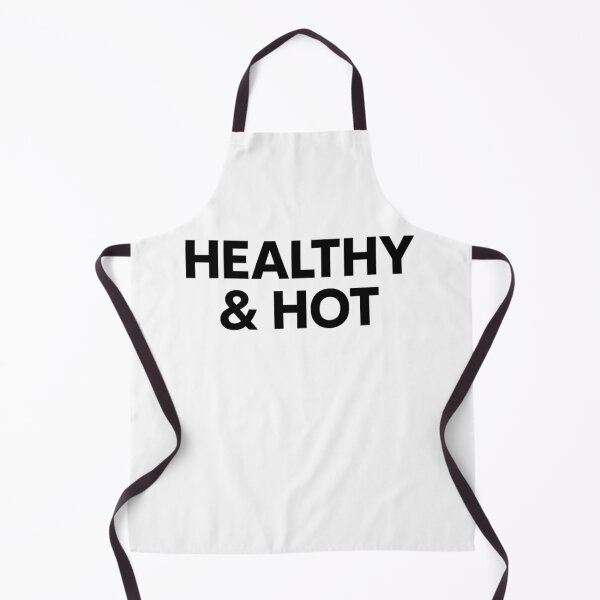 Item preview, HEALTHY & HOT – Wellness Motivation Fitness Gym Lifestyle Typography designed and sold by JaneMcCarthyStudio.