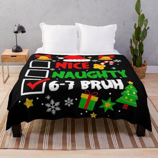 Item preview, Funny 67 Bruh Christmas Checklist Cute Naughty Nice Holiday designed and sold by JEFDodsonArt.