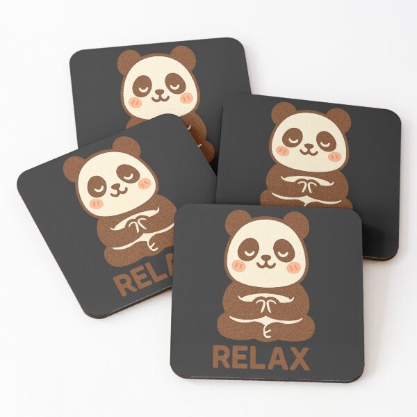 Item preview, Kawaii Panda – RELAX Cute Zen Meditation Japanese Style Design designed and sold by GRYFFWEAR.