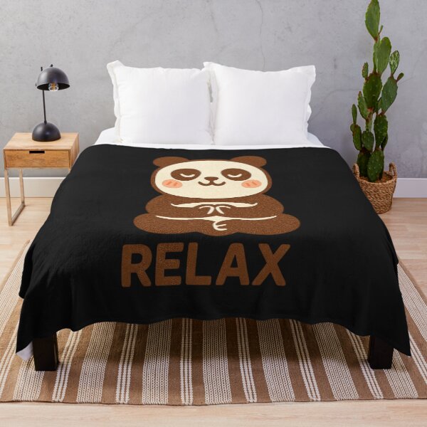 Item preview, Kawaii Panda – RELAX Cute Zen Meditation Japanese Style Design designed and sold by GRYFFWEAR.