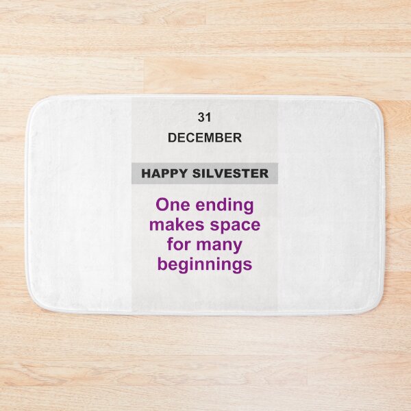 Item preview, Happy Silvester - December 31, Edition: 67 designed and sold by ariksworld.