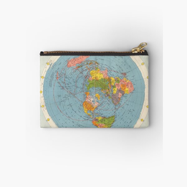 Item preview, Air Age Map of the World. A Polar Projection - THE PHENOMENAL DEVELOPMENT OF AIRCRAFT SINCE 1903 designed and sold by isopsephism.