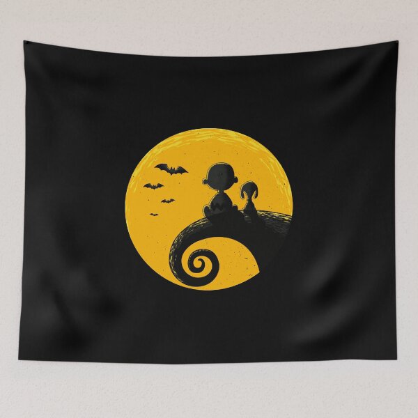 Item preview, Jack Skellington And Sally Moon Silhouette  designed and sold by jeffgonzales.