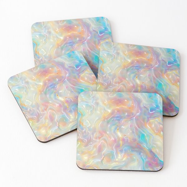 Item preview, Iridescent pastel liquid gemstone  designed and sold by FatBirdie.