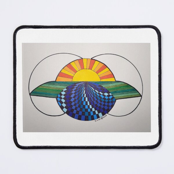Item preview, Psychedelic Sunrise designed and sold by Lost In Artistic Space.