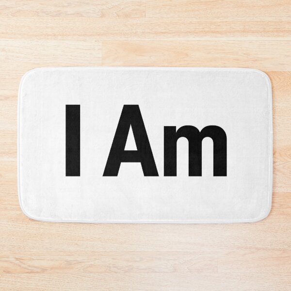 Item preview, I Am - Minimalist Affirmation Design for Mindfulness & Motivation designed and sold by JaneMcCarthyStudio.