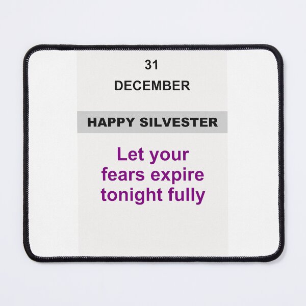 Item preview, Happy Silvester - December 31, Edition: 69 designed and sold by ariksworld.