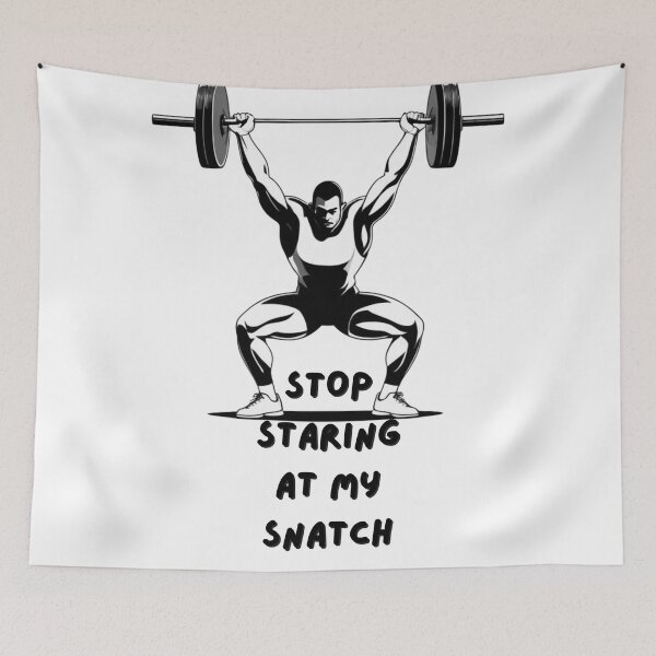 Item preview, Stop staring at my snatch! designed and sold by The-Tiaki-Co.