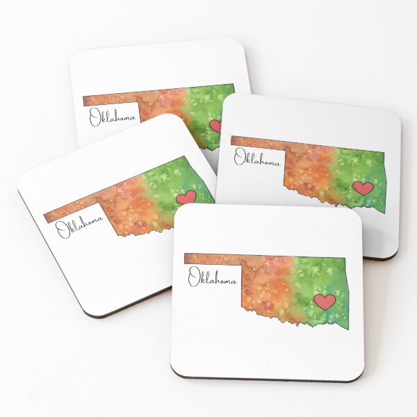 Item preview, I Heart Oklahoma designed and sold by Nugget Studio Arts.