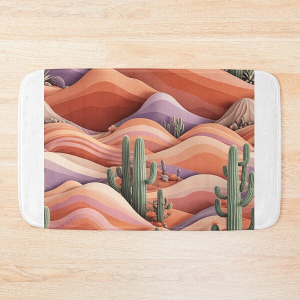 Item preview, Desert Sunset - Layered Dunes, Cacti & Dreamy Hues designed and sold by JaneMcCarthyDNA.