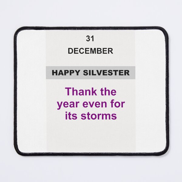 Item preview, Happy Silvester - December 31, Edition: 71 designed and sold by ariksworld.