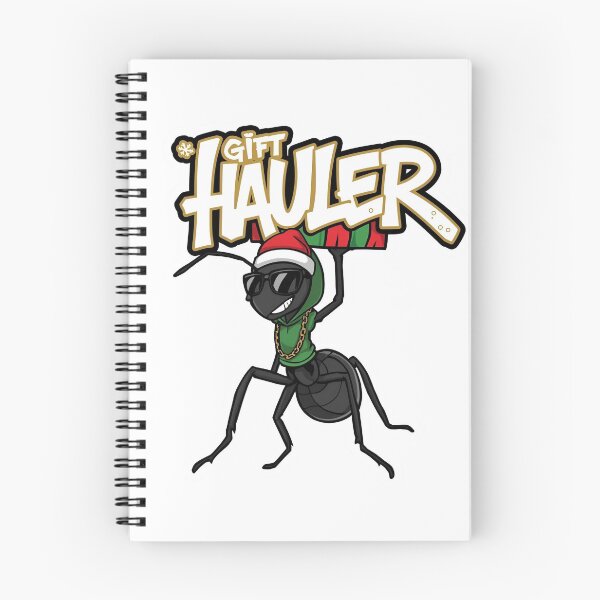 Item preview, Gift Hauler Ant – Strong Christmas Worker Bug Art designed and sold by MiszungART.